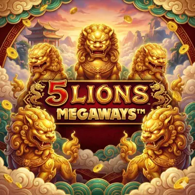 5 Lions Megaways™ slot game at Seven Casino for Australian players